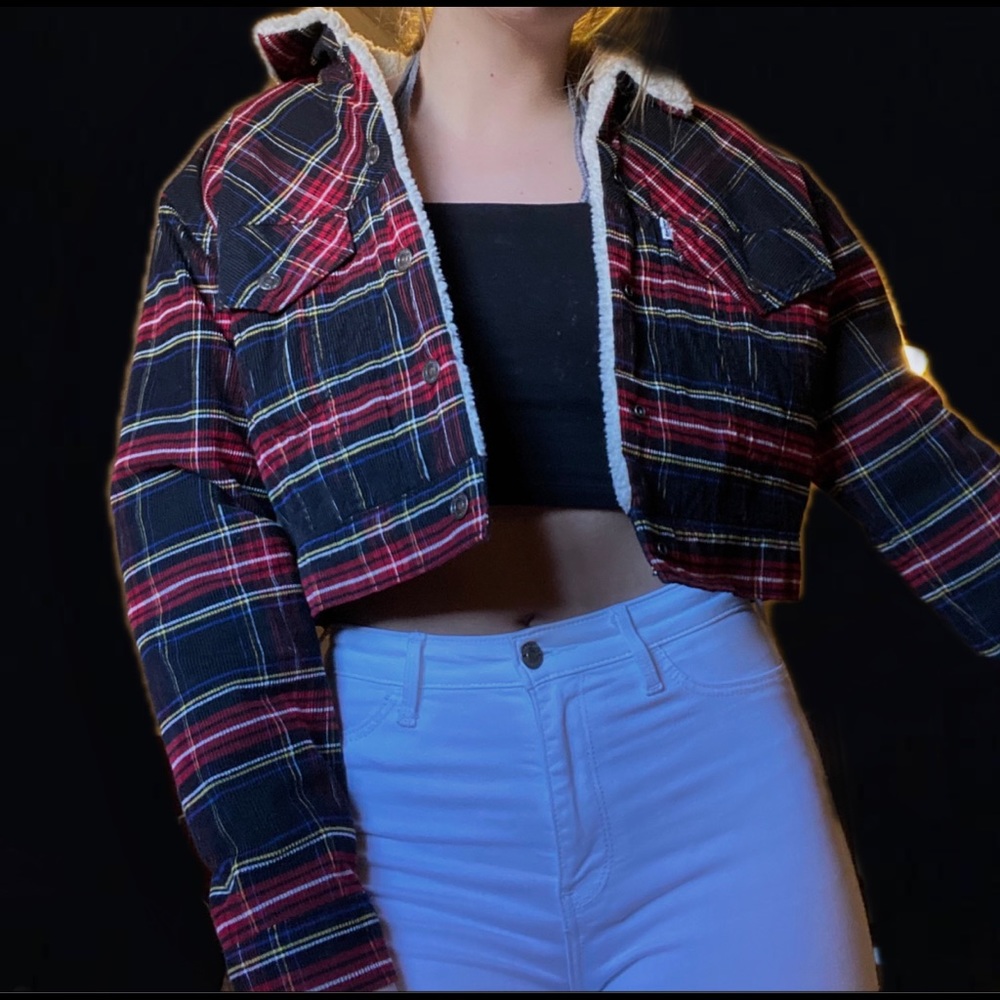 levi cropped jacket